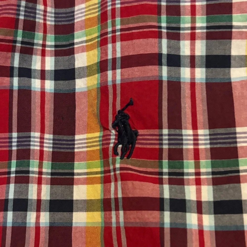Ralph‎ Lauren, Youth XL  plaid button up..